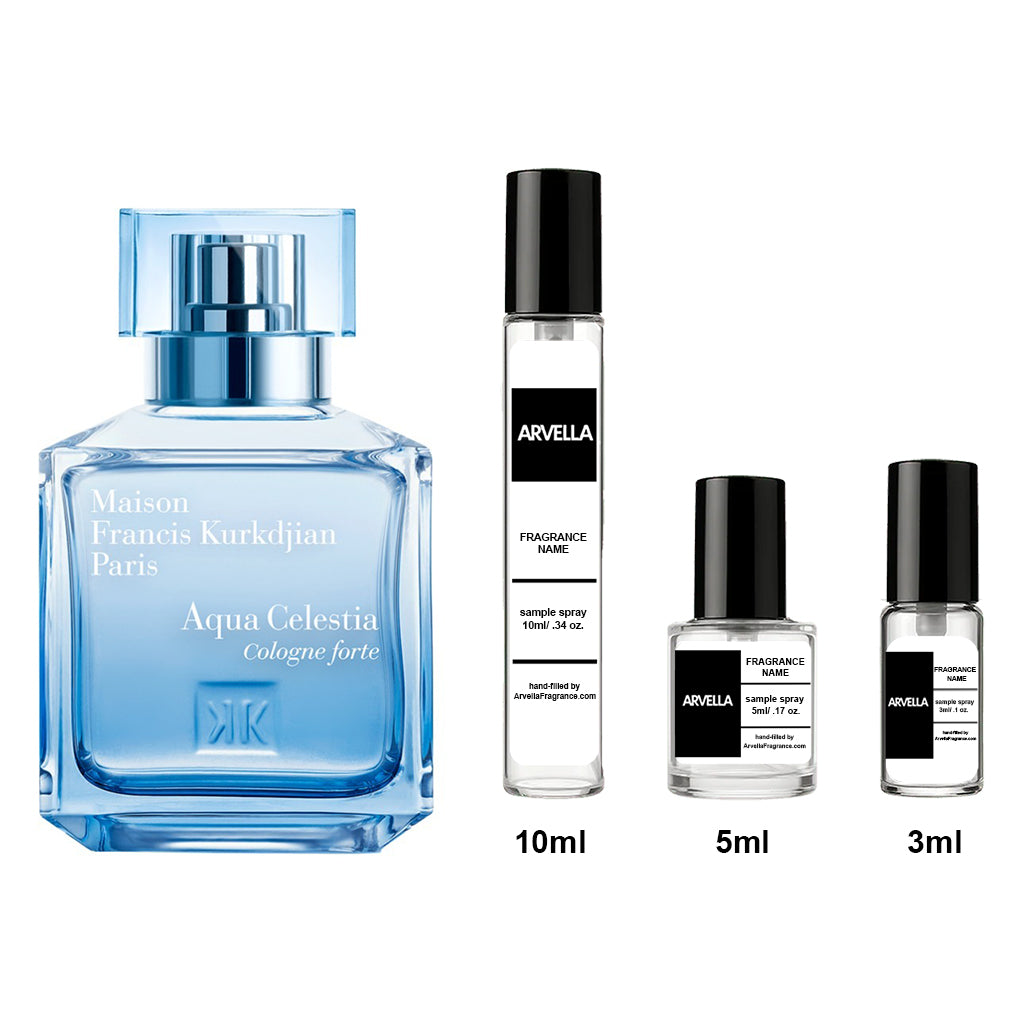 Maison Francis Kurkdijan Aqua Celestia Cologne Forte Sample 10ml Spray - Arvella Fragrance